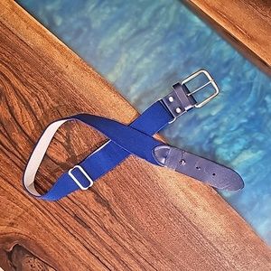 Kids softball baseball OS belt blue